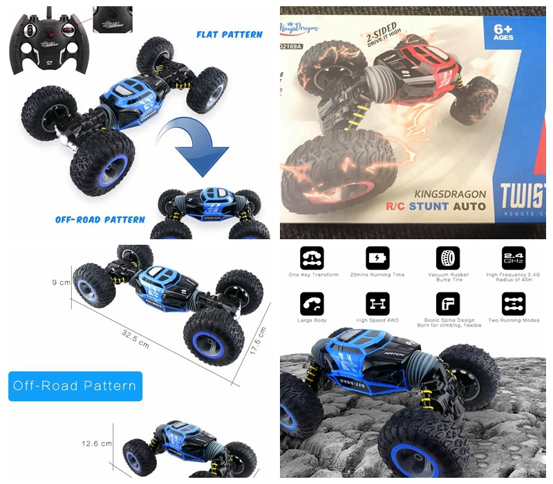 42907 - RC Transform Stunt Car / Rock Crawler USA
